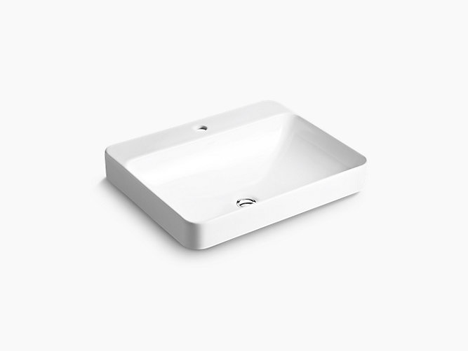 Forefront® Rectangular Vessel with Single Faucet Hole